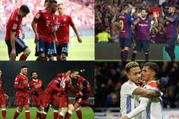 Dos duelos de primer nivel se vienen este martes en la Champions League. Lyon-Barcelona y Liverpool-Bayern.