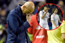 Zidane salió insatisfecho por el resultado conseguido contra Levante.