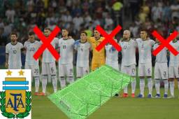 Dos históricos de Argentina irán a la banca, según Diario Olé, para el compromiso de mañana (6:30 pm) ante Paraguay. Scaloni probó un nuevo 11 para limpiar la cara del debut y para evitar una eliminación temprana del torneo. Ahora se jugará con un 4-4-2.