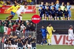Honduras, El Salvador, México y Nicaragua enfrentaron a selecciones de Conmebol y no fueron derrotadas.