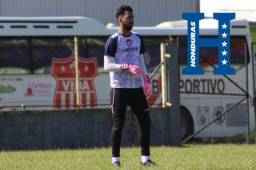Roberto López durante uno de sus entrenamientos con el Vida en La Ceiba.