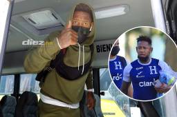 El atacante del CF Montréal, Romell Quioto, se unió a la selección hondureña ayer.