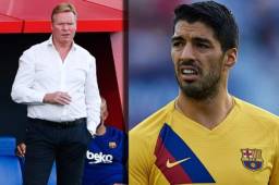 Koeman dijo que desconoce si Suárez se marchará este verano del Barcelona.