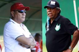 Carlos Tábora y Ramón Maradiaga se verán las caras este domingo por tercera vez. La serie hasta el momento la gana el estratega de Platense.