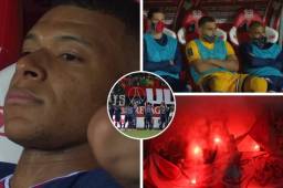 Mbappé salió de cambio por Di María, este fue el gesto del jugador francés quien tiene agitado el mercado con un posible fichaje al Real Madrid. A Kylian también lo abuchearon.