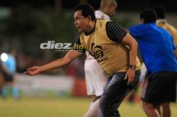 Nahún Espinoza lamentó que el segundo gol del Honduras haya sido por una serie de errores en defensa. Foto Moisés Valenzuela.