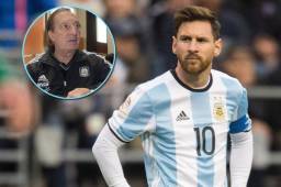 Salvador Bilardo, campeón con Argentina en México 86, dice que Messi todavía no está a la altura de Maradona y Pelé.