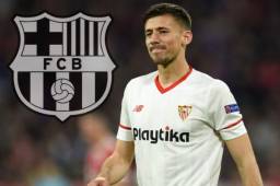 Clément Lenglet comenzó su carrera en el Nancy para luego pasar al Sevilla en 2017.