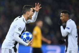 Cristiano Ronaldo no pudo evitar la derrota de su equipo en la última fecha de la fase de grupos de la Champions League.