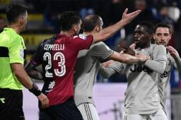 Sin Cristiano Ronaldo, la Juventus logró vencer al Cagliari en un partido manchado.
