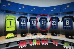 El hondureño Rigoberto Rivas aparecerá en el banco con la camisa 42 y podría hacer su debut soñado en el Calcio este domingo frente al Udinese. Foto Inter