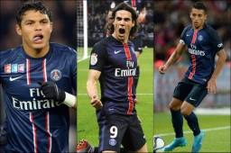Thiago Silva, Edinson Cavani y Marquinhos son tres de las figuras del PSG.