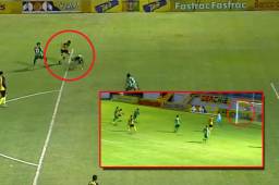 ¡Le quebró la cintura! Así fue el golazo del jovencito Marco Aceituno en el triunfo de Real España sobre Platense