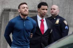 McGregor fue detenido por la Policía de New York // Foto cortesía Reuters.