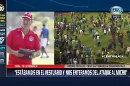 El entrenador de los albos se expresó bien de Tegucigalpa a ser consultado por los periodistas argentinos.