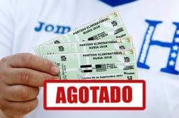 10 Mil boletos colocó a la venta la Federación en Tegucigalpa.