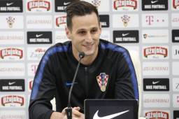 Kalinic fue separado de la selección croata en el Mundial por aparentes molestias en su esplada.