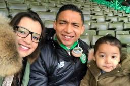 Esta es la imagen que publicó Virginia, la esposa de Emilio Izaguirre, en Instagram.
