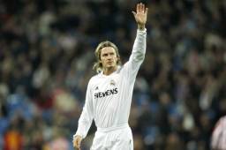 David Beckham en su etapa como jugador del Real Madrid.