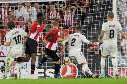 Así fue el gol anotado por Muniain del Athlétic de Bilbao sobre Real Madrid. Foto AFP