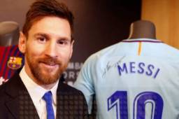 Messi no ocultó su emoción de renovar con el Barcelona.