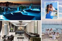 Lionel Messi se encuentra en Ibiza junto a su esposa, Antonela Rocuzzo, en un hotel de lujo que tiene como dueño al propio argentino del Barcelona.