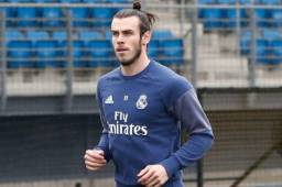 Bale reapareció este viernes a los entrenamientos del Real Madrid.