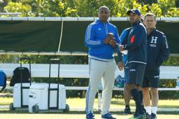 Andy Herron visitó a la selección el pasado lunes con el aval de Jorge Luis Pinto.