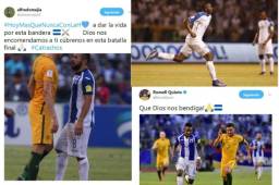 Seleccionados como Quioto, Acosta, Boniek García y Alfredo Mejía, han dejando un mensaje de esperanza en sus cuentas de redes sociales.