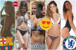 Conocé a algunas de las espectaculares novias y esposas que tiene los futbolistas del Chelsea y Barcleona, y que este martes seguramente estarán en el Stamford Bridge para presenciar los octavos de final de Champions.