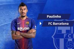 Paulinho jugará por las próximas cuatro temporadas con el Barcelona.