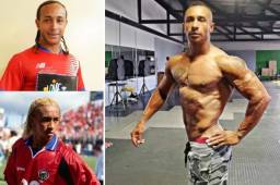 William Sunsing dejó el fútbol y se pasó a otro deporte: el fisicoculturismo.