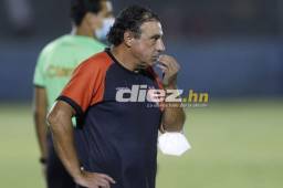 Fernando Mira calificó de infantil el gol que les hizo Motagua porque asegura que han trabajado mucho en ello. Fotos Neptalí Romero y Edgar Witty