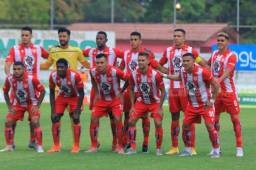 Plantilla del Vida en uno de sus encuentros durante el Torneo Clausura 2021.