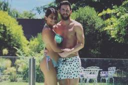 Así lució Messi junto a su esposa Antonela Roccuzzo en Argentina.