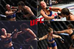 Amanda Nunes destrozó a Ronda Rousey en su regreso a la UFC.