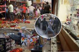 El aumento al precio de los combustibles ha provocado masivas protestas que han terminado con comercios quemados.