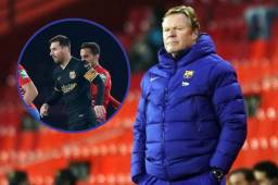 Koeman habló de varios temas incluida la posible renovación de Messi.