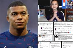 Mbappé lamentó que la pequeña Camille recibiera insultos por su mensaje en redes sociales.