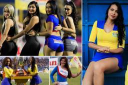 Las modelos llegaron muy guapas a la semifinal y se fueron parte del atractivo de esta llave que se juega en San Pedro Sula.