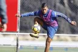 Bryan Acosta, de 24 años, llegó al Tenerife procedente del Real España de Honduras.
