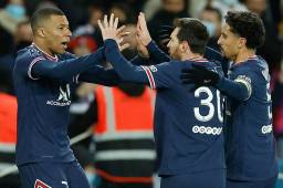 Mbappé marcó doblete y Messi dio una maravillosa asistencia en la remontada del PSG sobre Saint-Étienne en la Ligue 1