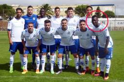 El delantero hondureño Darixon Vuelto no seguirá en el Tenerife de España donde solo estuvo participando en el equipo B. Foto cortesía