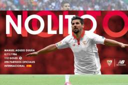 El delantero español Nolito dejó al Manchester City para volver al fútbol de España.