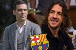 Rafa Márquez y Puyol conformaron una de las mejores parejas de centrales en la historia del FC Barcelona.