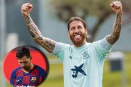 Sergio Ramos afirmó que la posible salida de Messi del Barcelona no es un tema que preocupa en el Real Madrid.