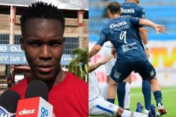 Rubilio Castillo dijo que no tiene problemas que Klusener siga vistiendo la camisa 9 en Motagua. El argentino tampoco tiene inconveniente en cederlo. Fotos DIEZ