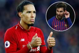 Van Dijk reconoce que Messi es el mejor jugador del mundo, pero asegura que no tiene temor de enfrentar al Barcelona.