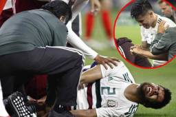 Araujo y Salcedo salieron lesionados en la derrota de México frente a Croacia.