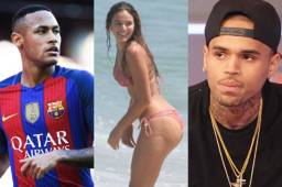 Neymar y Chris Brown tuvieron un encontronazo en redes sociales.